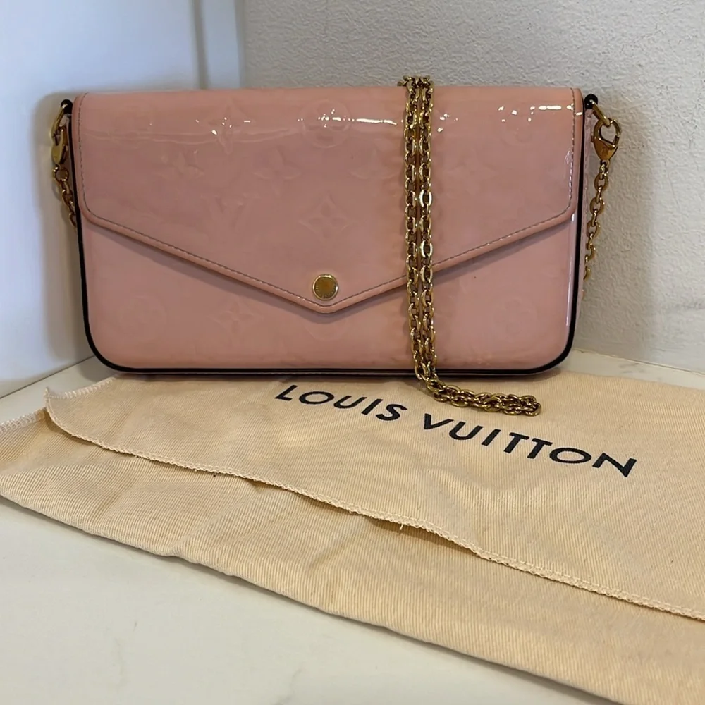 Louis Vuitton Felicie Pochette Monogram Vernis